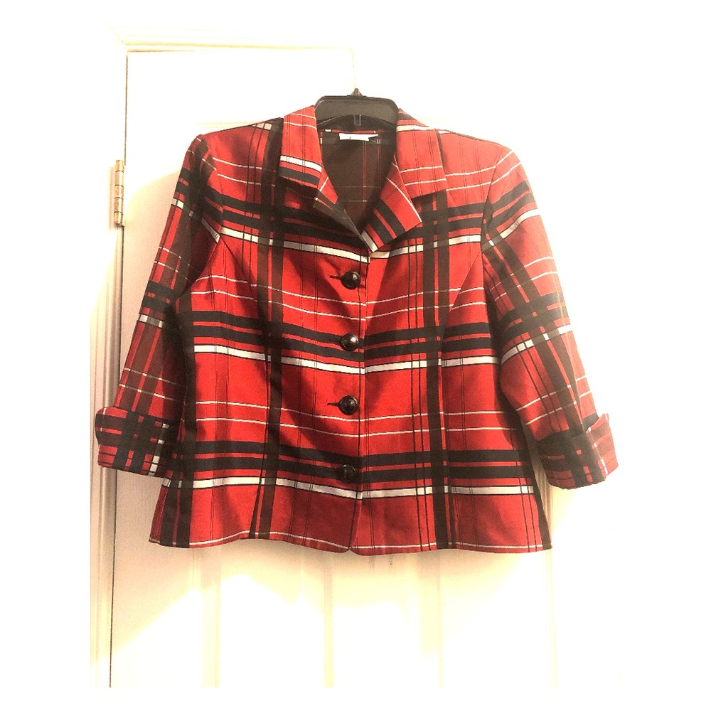 Dressbarn button-up jacket w/ shiny buttons!